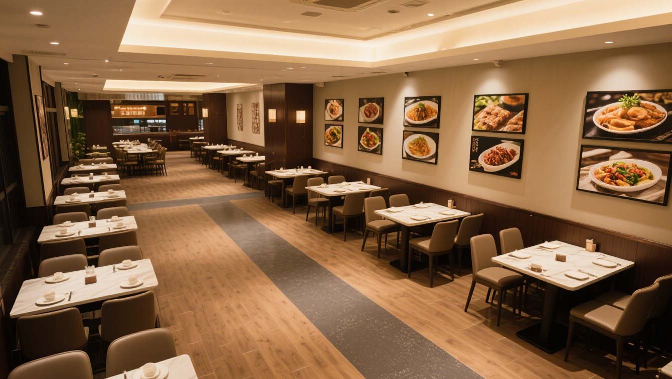 hotel room flooring, hotel vinyl flooring, flooring for hotel, best SPC flooring, stone polymer composite